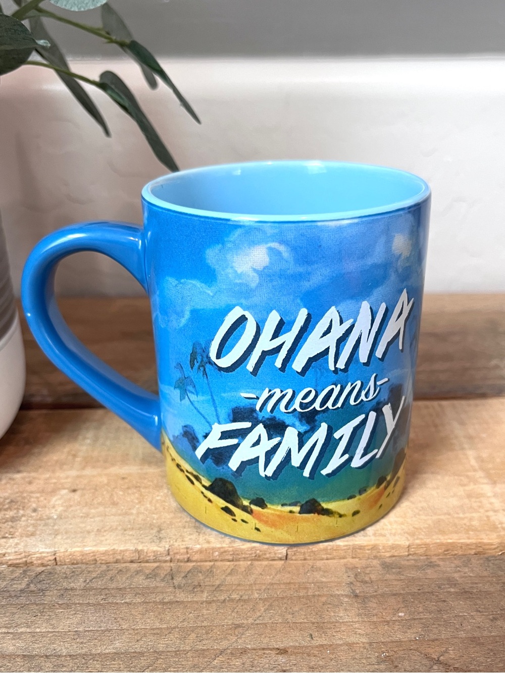 Silver Buffalo Disney Lilo & Stitch Beach Scene Ceramic Coffee Mug 14 oz - Picture 2 of 4